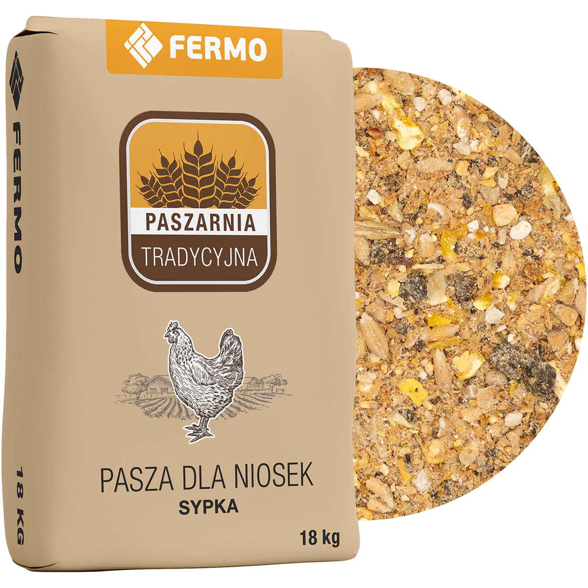 Loose feed for laying hens PASZARNIA TRADYCYJNA 18 kg