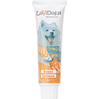Dog pâté with salmon in a tube 90 g LoviDog