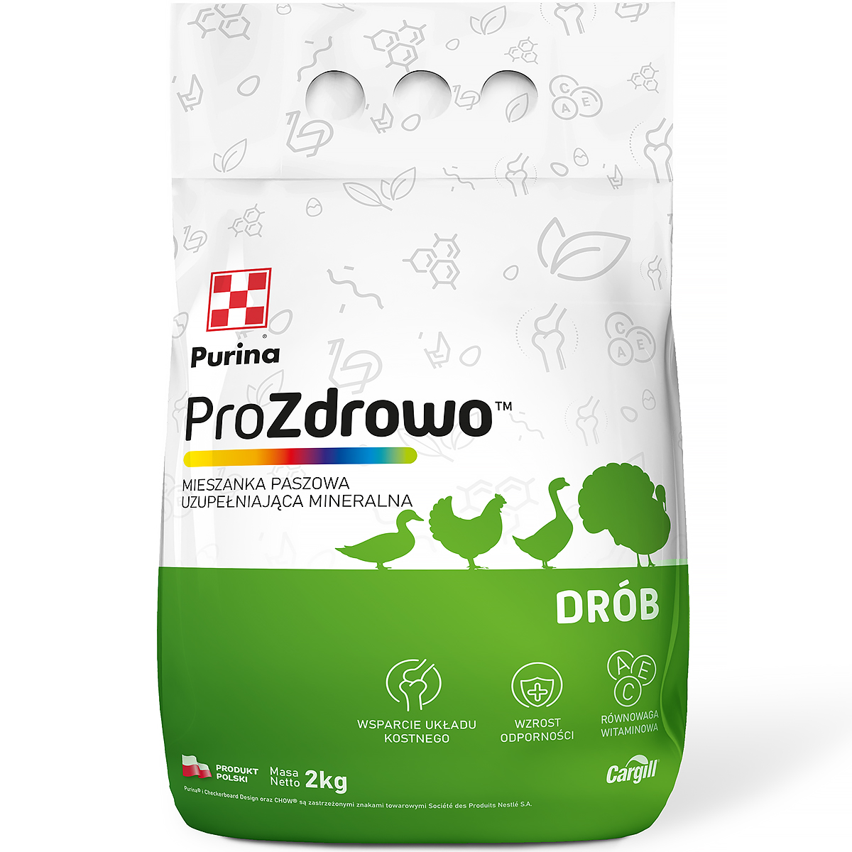 Vitamins for poultry for feed ProZdrowo Poultry Complex 2 kg
