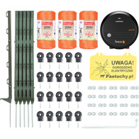 Electric fence for otters 4J with posts in the set