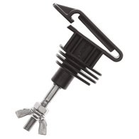 Polytape insulator with metric thread for metal M6