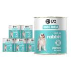 Wet dog food JOHN DOG GOOD FORM rabbit puppy 6 x 800 g