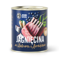 Wet dog food John Dog Junior Lamb herring 800 g puppies