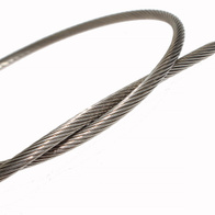 Steel cable 1.5 mm stainless steel 1 m