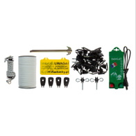 Complete set for the construction of electric fence for horses GARD Horse 200 with polytape