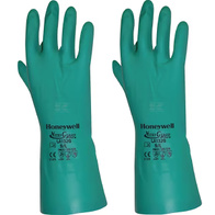 Long cuff gloves for working with chemicals size 11/2XL