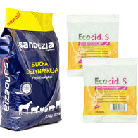 Sandezia disinfection set 10 kg Ecocid S 100 g