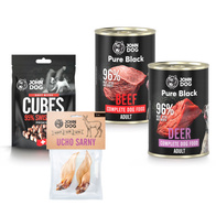John Dog Wet Food & Dog Treats Set