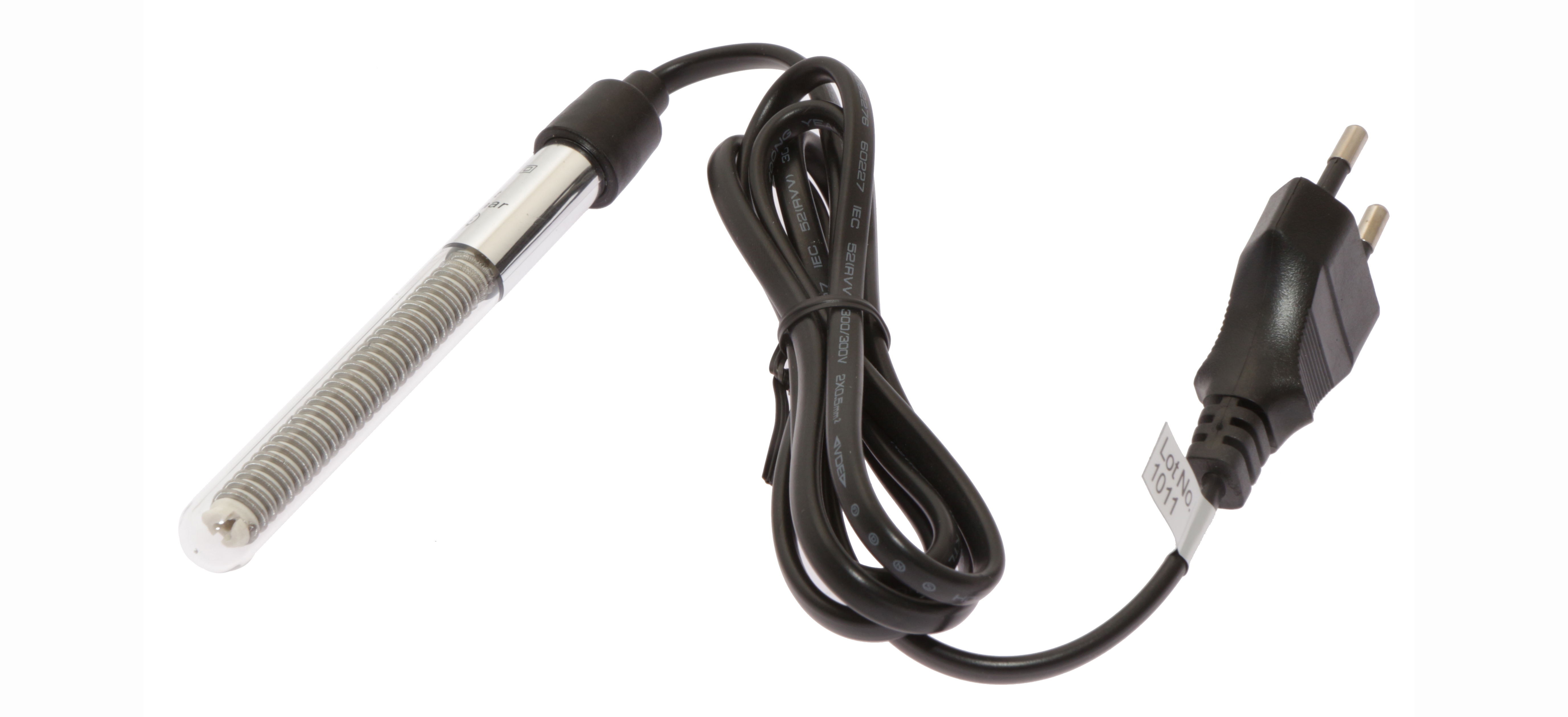 Immersion heater for drinker