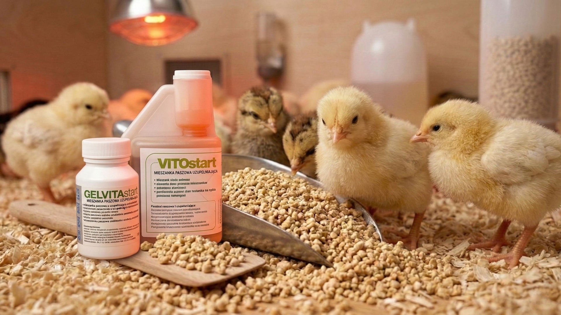 chick feed and vitamins for chicks
