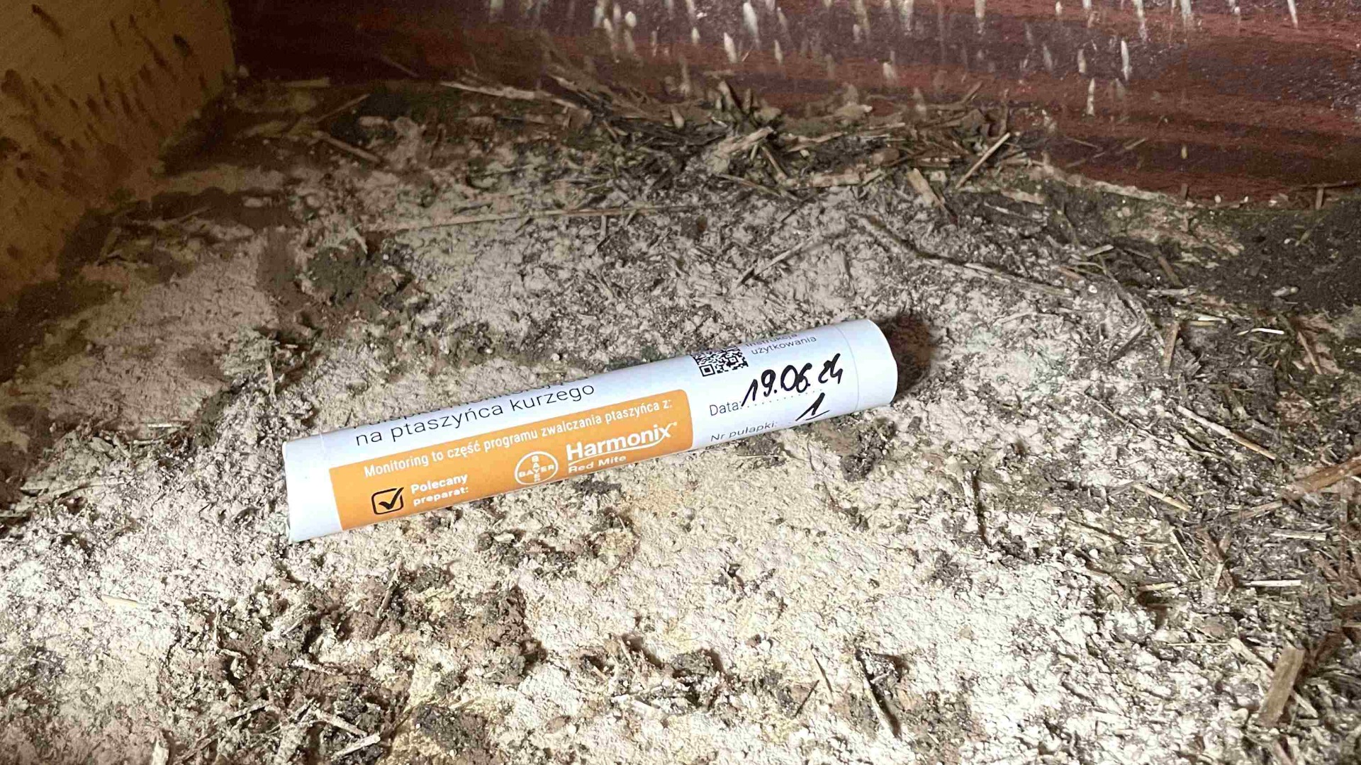 poultry red mite monitoring trap